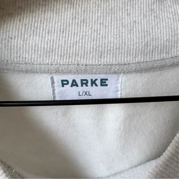 Parke Light Gray Women's Mock-neck Sweater - Picture 3 of 4